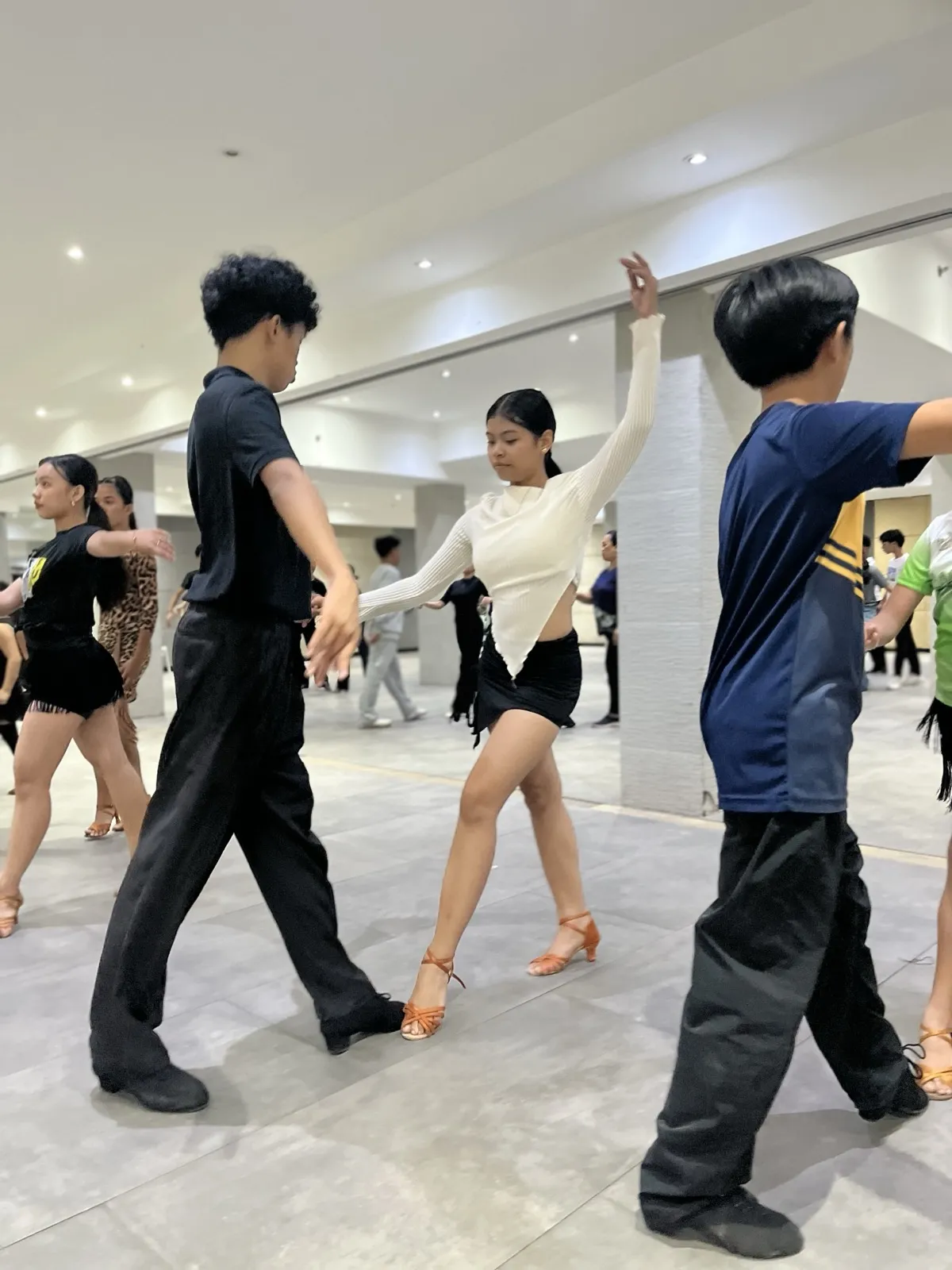DanceSport practice session
