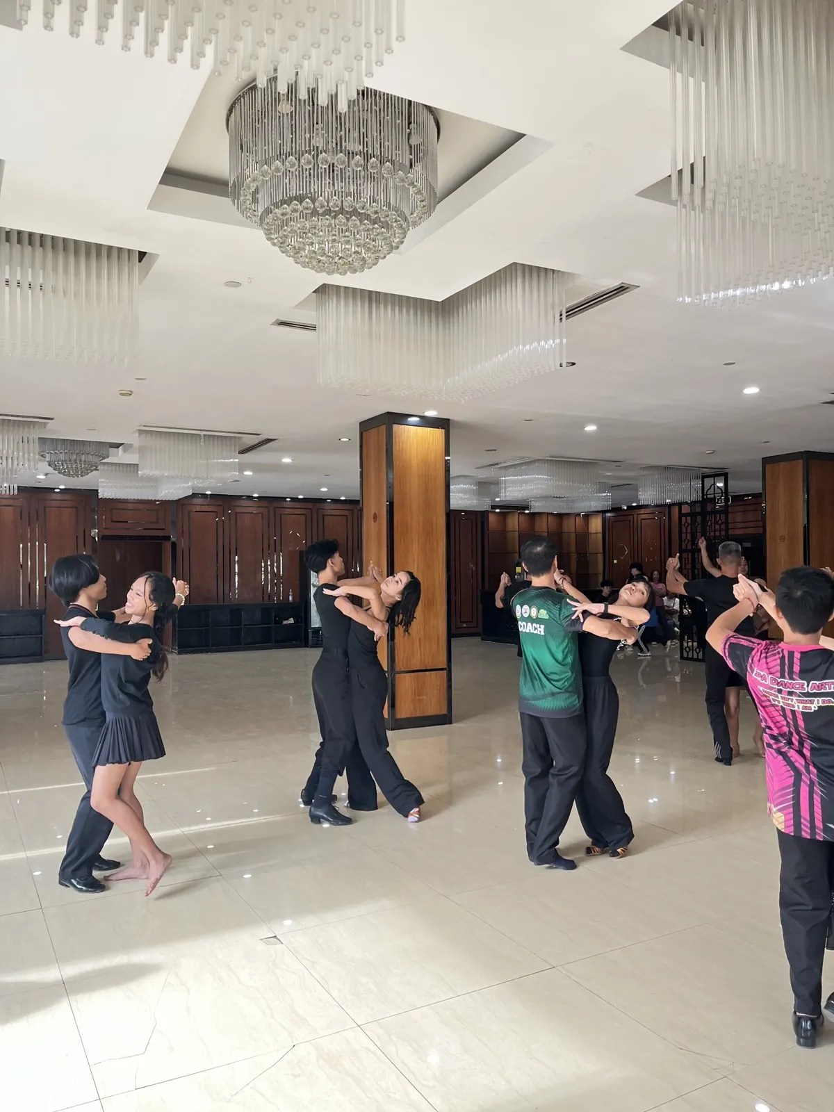 DanceSport training session