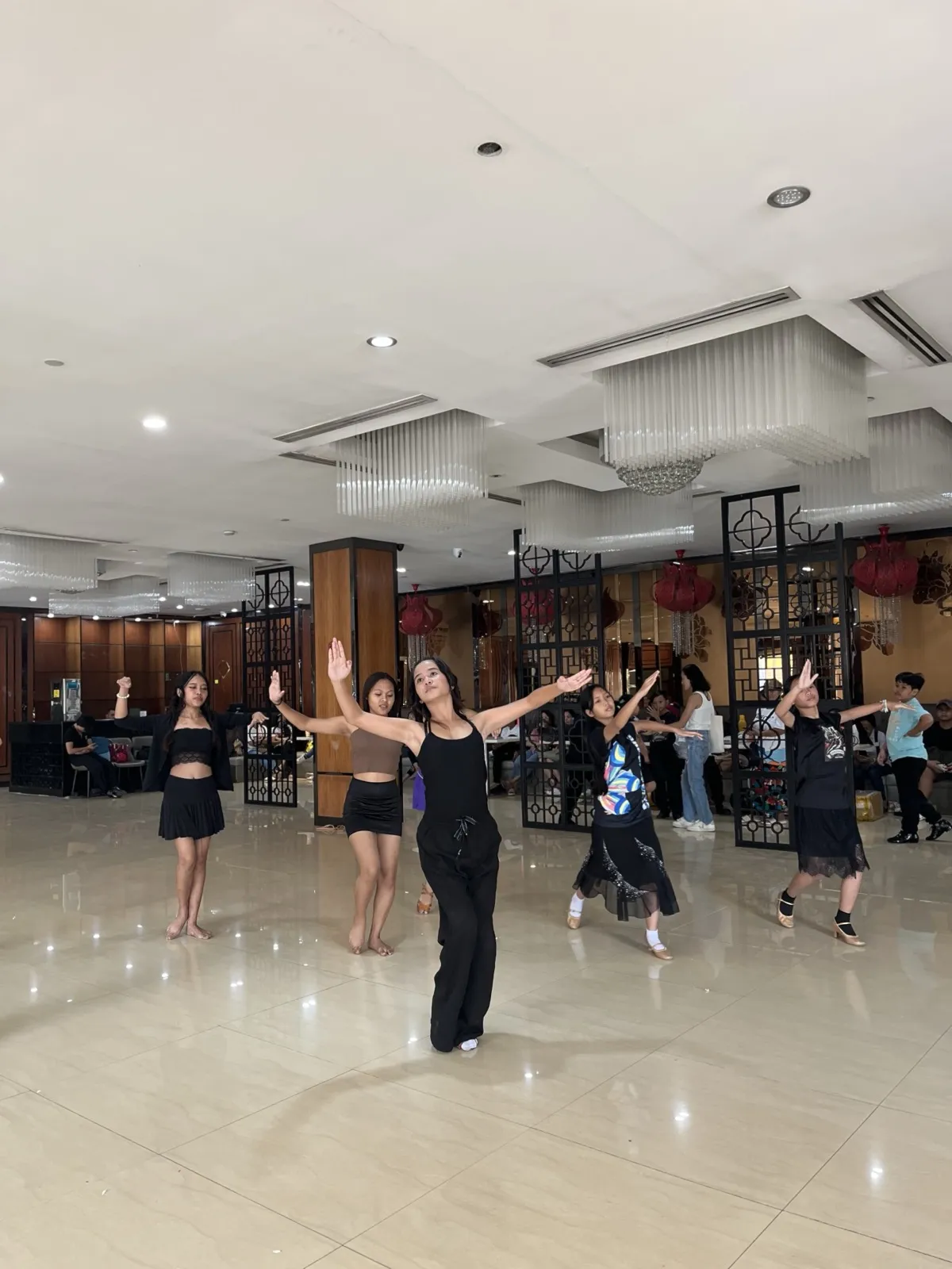 DanceSport practice session