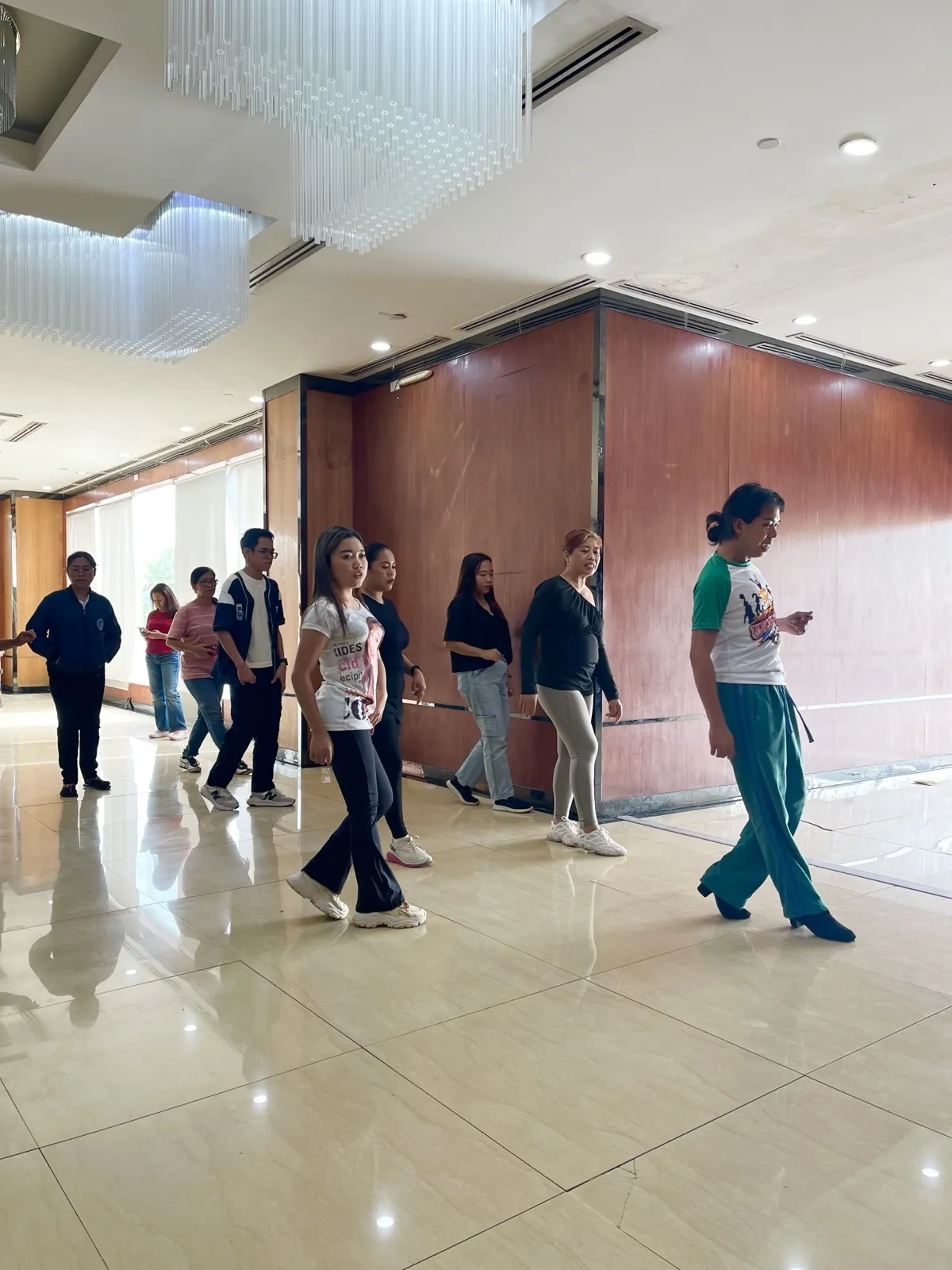 DanceSport youth performing at community event