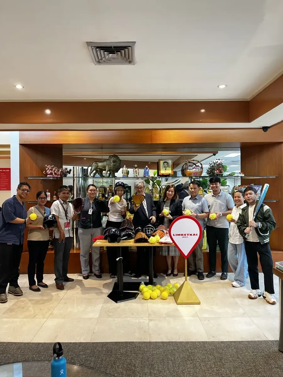 Equipment donation ceremony